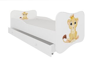 Lastevoodi ADRK Furniture Gonzalo L3, 140x70 cm цена и информация | Детские кровати | hansapost.ee