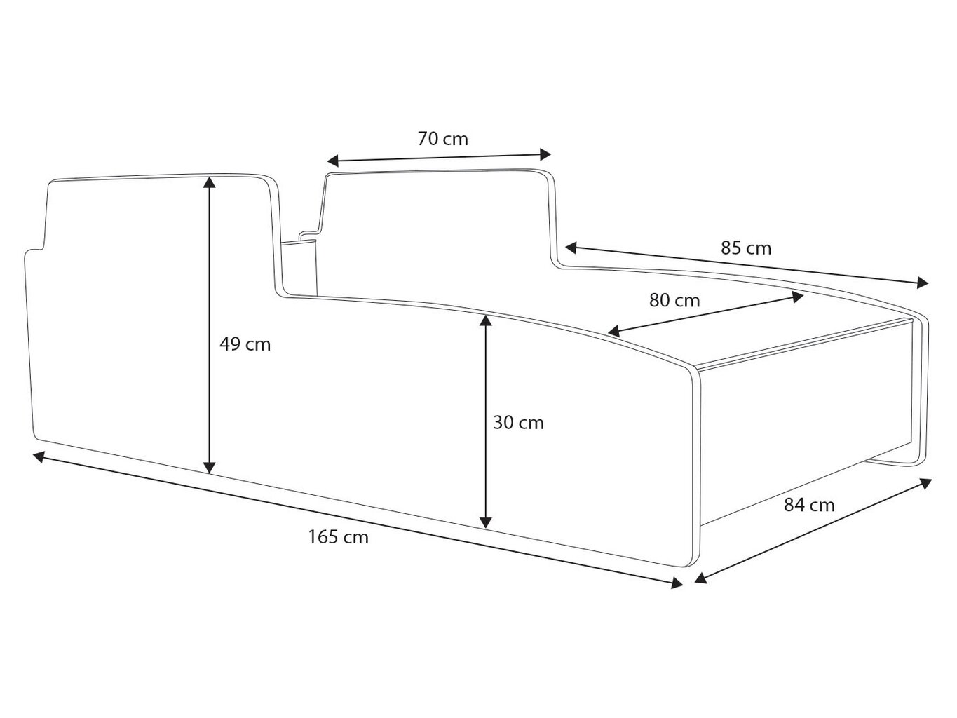 Lastevoodi ADRK Furniture Farmer 80x160 cm, erinevad värvid hind ja info | Lastevoodid | hansapost.ee