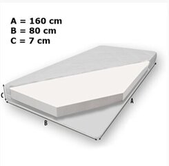 Детская кровать ADRK Furniture Auto 4x4, 80x160 см цена и информация | Детские кровати | hansapost.ee