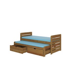 Lastevoodi ADRK Furniture Tomi 180x80, tamme värv цена и информация | Детские кровати | hansapost.ee