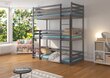 Lastevoodi ADRK Furniture Tedro 180x80, tumehall цена и информация | Lastevoodid | hansapost.ee