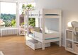 Narivoodi ADRK Furniture Etiona 90x200cm, roosa/valge hind ja info | Lastevoodid | hansapost.ee