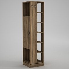 Комплект мебели для прихожей Kalune Design Roll, коричневый цена и информация | Комплекты в прихожую | hansapost.ee