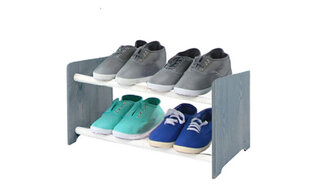 Jalatsiriiul RBS245, hall/valge price and information | Shoe cupboards, shoe racks | hansapost.ee