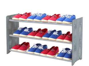 Полка для обуви RBS390, серая цена и информация | Полки для обуви, банкетки | hansapost.ee