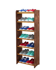 Jalatsiriiul RBS745, tumepruun/pruun price and information | Shoe cupboards, shoe racks | hansapost.ee