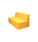 Diivan Wood Garden Torino 120 Premium, kollane hind ja info | Kott-toolid, tugitoolid ja tumbad lastele | hansapost.ee