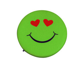 Пуф Wood Garden Smiley Seat Hearts Premium, зеленый цена и информация | Детские диваны, кресла | hansapost.ee