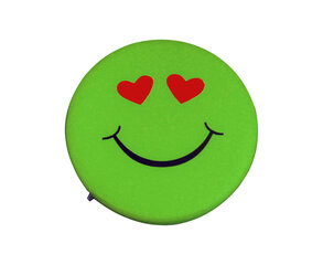 6 tumba komplekt Wood Garden Smiley Seat Hearts Premium, roheline hind ja info | Kott-toolid, tugitoolid ja tumbad lastele | hansapost.ee