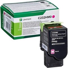 Lexmark C232HM0, розовый (magenta) цена и информация | Картриджи и тонеры | hansapost.ee