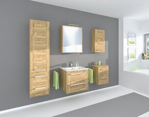 Нижний шкафчик для ванной Vincent 80 см, коричневый цена и информация | Шкафчики для ванной | hansapost.ee