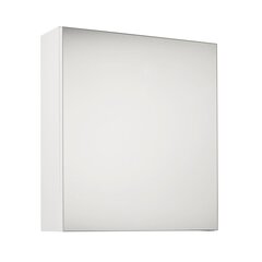 Шкаф для ванной комнаты с зеркалом Sensea Storm 60 1D, белый цена и информация | Шкафчики для ванной | hansapost.ee
