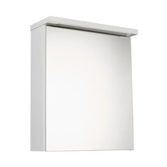 Шкафчик для ванной комнаты с зеркалом Sensea Storm LED 60 1D, белый цена и информация | Шкафчики для ванной | hansapost.ee