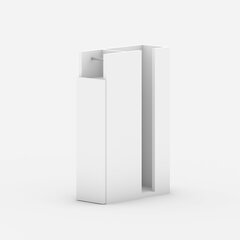 Шкафчик для ванной комнаты Kalune Design 793, белый цена и информация | Шкафчики для ванной | hansapost.ee