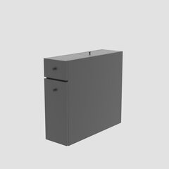 Напольный шкафчик для ванной комнаты Kalune Design 854, серый цена и информация | Шкафчики для ванной | hansapost.ee