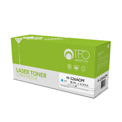 Тонер TFO H-126CPF (CE311A, Cy ) 1.0K без патентов, синий цена и информация | TelforceOne Картриджи для принтеров | hansapost.ee