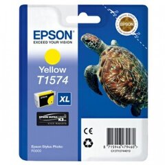 Epson T1574 Yellow Yellow hind ja info | Tindiprinteri kassetid | hansapost.ee