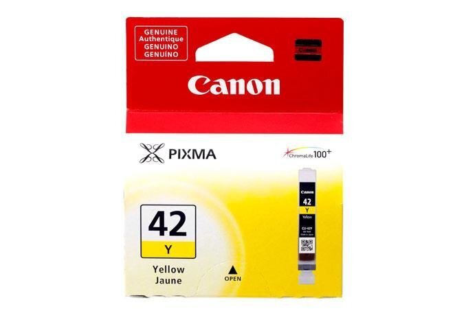 CANON CLI-42 Y yellow цена и информация | Tindiprinteri kassetid | hansapost.ee