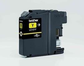 Ink Brother LC121Y yellow | DCP-J552DW/MFC-J470DW hind ja info | Tindiprinteri kassetid | hansapost.ee