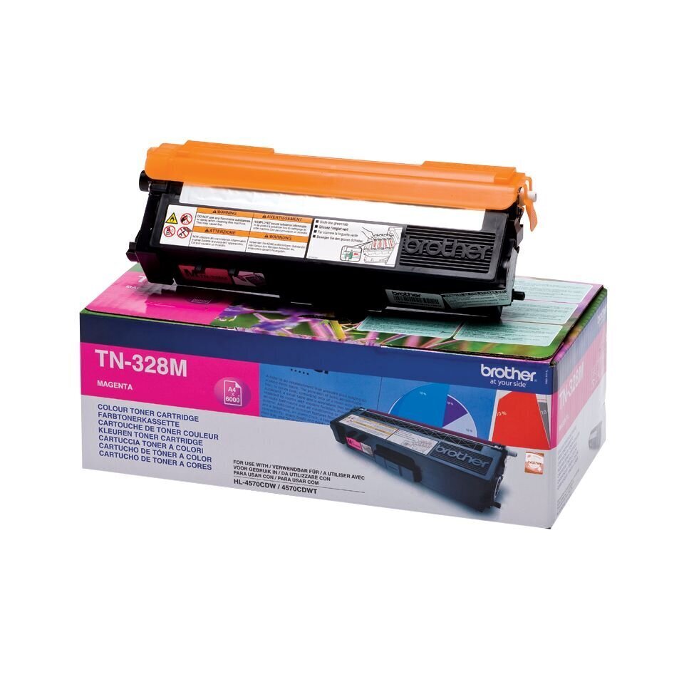 BROTHER TN328M cartridge magenta цена и информация | Laserprinteri toonerid | hansapost.ee