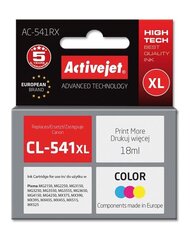 Картридж Activejet AC-541RX (Canon CL-541XL), цветной цена и информация | Картриджи для струйных принтеров | hansapost.ee