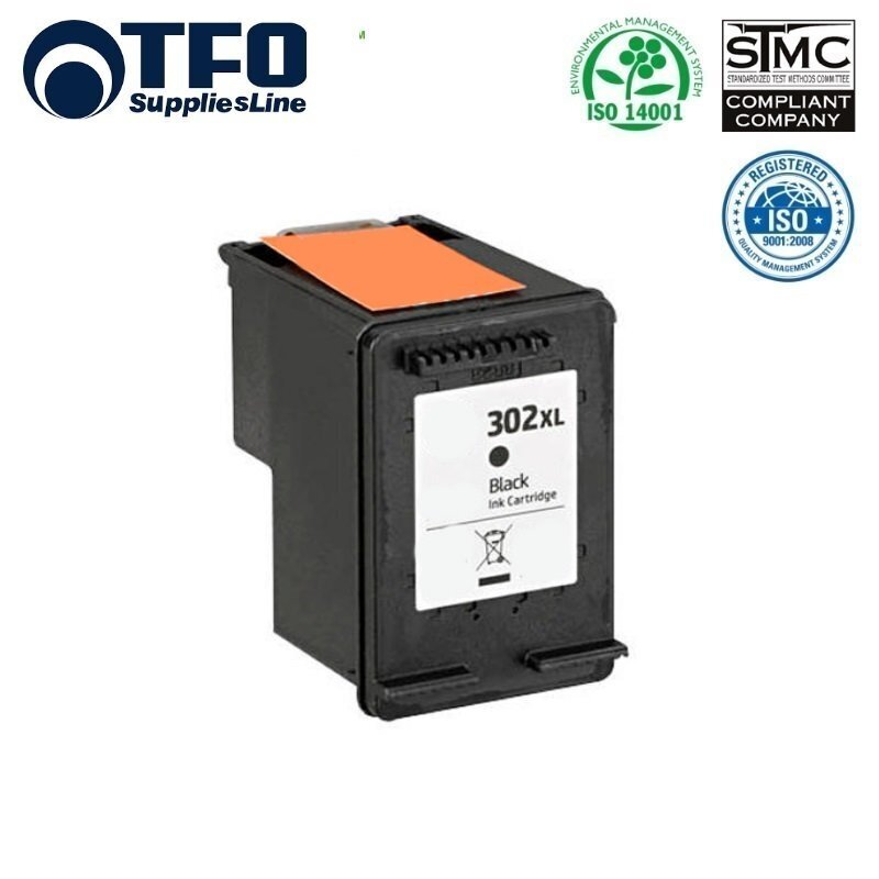 Ink H-302BRXL (F6U68AE) TFO 17ml, remanufactured, new chip цена и информация | Tindiprinteri kassetid | hansapost.ee