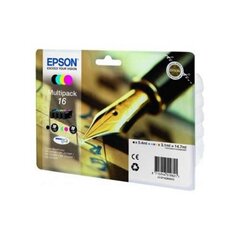 Tindikassett Epson T16XL, sinine, roosa, must, kollane hind ja info | Epson Kontoritehnika | hansapost.ee