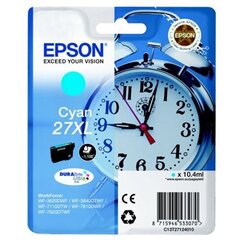 Картридж с чернилами Epson T27XL: цвет - голубой цена и информация | Картриджи для струйных принтеров | hansapost.ee