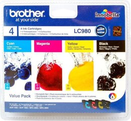Brother LC980VALBP hind ja info | Tindiprinteri kassetid | hansapost.ee