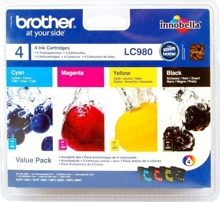 Brother LC980VALBP цена и информация | Tindiprinteri kassetid | hansapost.ee