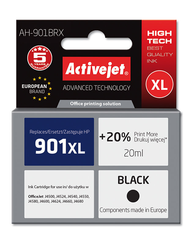 Activejet AHC54 цена и информация | Tindiprinteri kassetid | hansapost.ee