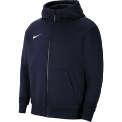 Poiste džemper Nike Park 20 Fleece Hoodie Junior CW6891-451, tumesinine hind ja info | Kampsunid, vestid ja jakid poistele | hansapost.ee