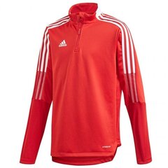 Laste džemper Adidas Tiro 21 Training Top Youth Jr GM7323, punane price and information | Sweaters, vests and jackets for boys | hansapost.ee