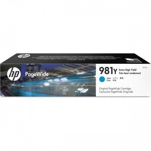 HP 981Y XXL Cyan PageWide Cartridge hind ja info | Tindiprinteri kassetid | hansapost.ee