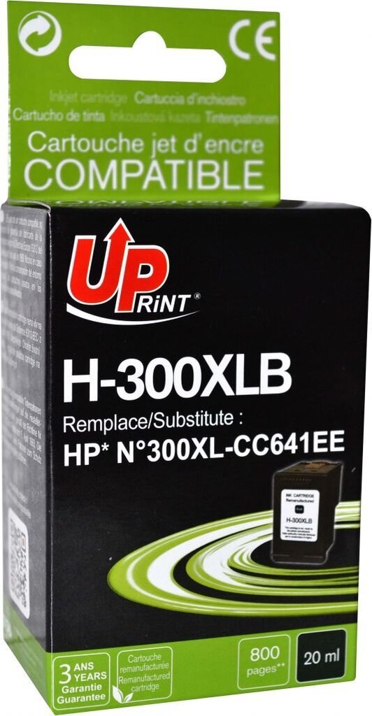 UPrint H-300XL-B hind ja info | Tindiprinteri kassetid | hansapost.ee