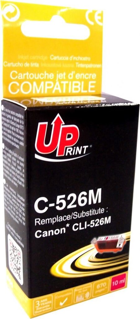 Tint UPrint C-526M hind ja info | Tindiprinteri kassetid | hansapost.ee