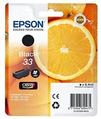 EPSON Singlepack Black 33 Claria Premium hind ja info | Epson Arvutid ja IT- tehnika | hansapost.ee