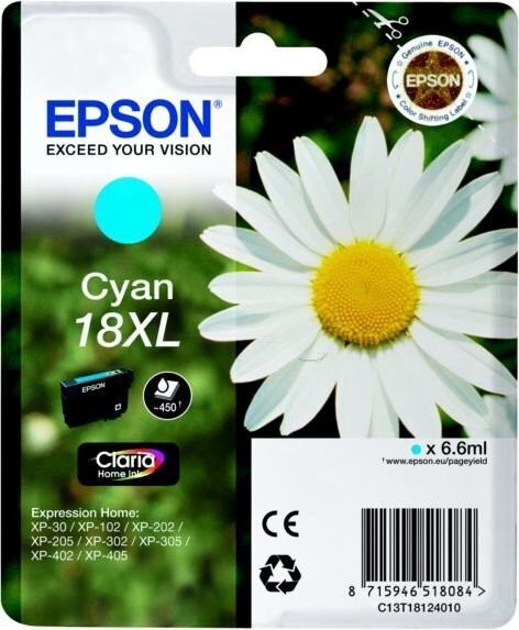 Epson C13T18124022 цена и информация | Tindiprinteri kassetid | hansapost.ee