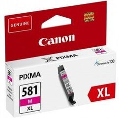 Картридж с оригинальными чернилами Canon 581XL: Цвет - Маджентовый цена и информация | Картриджи для струйных принтеров | hansapost.ee