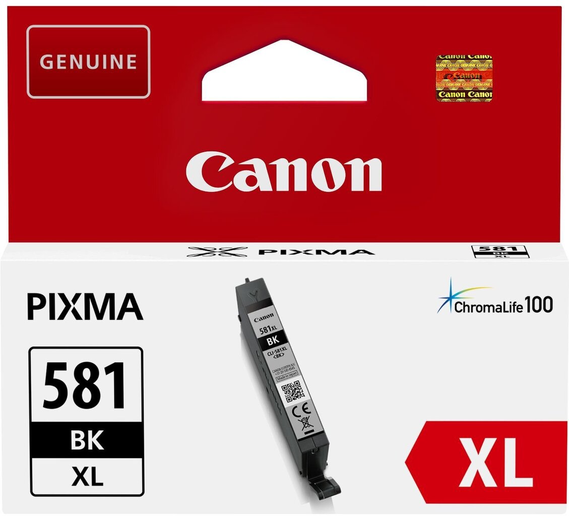 CANON INK CLI-581XL BK цена и информация | Tindiprinteri kassetid | hansapost.ee