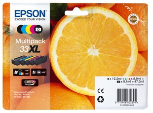 EPSON 5 COLOURS 33XL CLARIA PREMIUM INK hind ja info | Tindiprinteri kassetid | hansapost.ee
