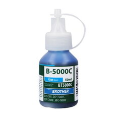 TFO Analog for Brother BT5000C Cyan INK Bottle 50ml DCP-T300 DCP-T500W DCP-T700W MFC-T800W hind ja info | Tindiprinteri kassetid | hansapost.ee