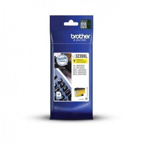 BROTHER LC3239XLY цена и информация | Tindiprinteri kassetid | hansapost.ee