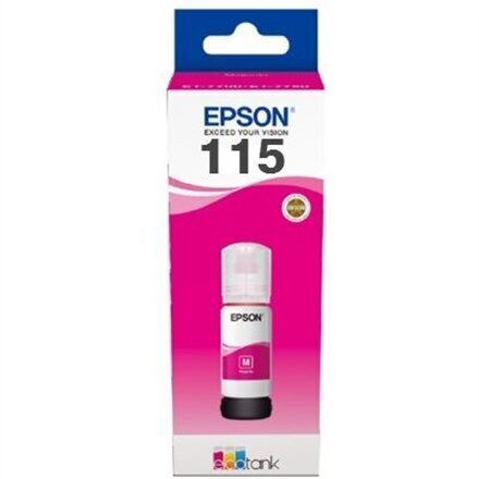 Epson 115 ECOTANK Ink Bottle, Magenta цена и информация | Tindiprinteri kassetid | hansapost.ee