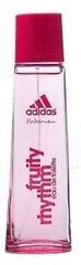 Naiste parfüüm Fruity Rhythm Adidas EDT (75 ml) (75 ml) hind ja info | Adidas Parfüümid, lõhnad ja kosmeetika | hansapost.ee