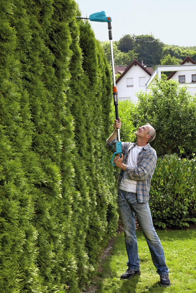 Akuga teleskoop hekikäärid ilma akuta Gardena THS 42/18V P4A 14732-55 цена и информация | Hekilõikurid ja võsalõikurid | hansapost.ee