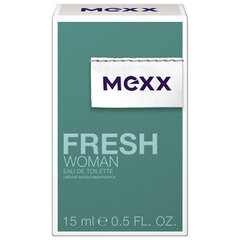 Mexx Fresh Woman EDT для женщин 15 мл цена и информация | Духи для Нее | hansapost.ee