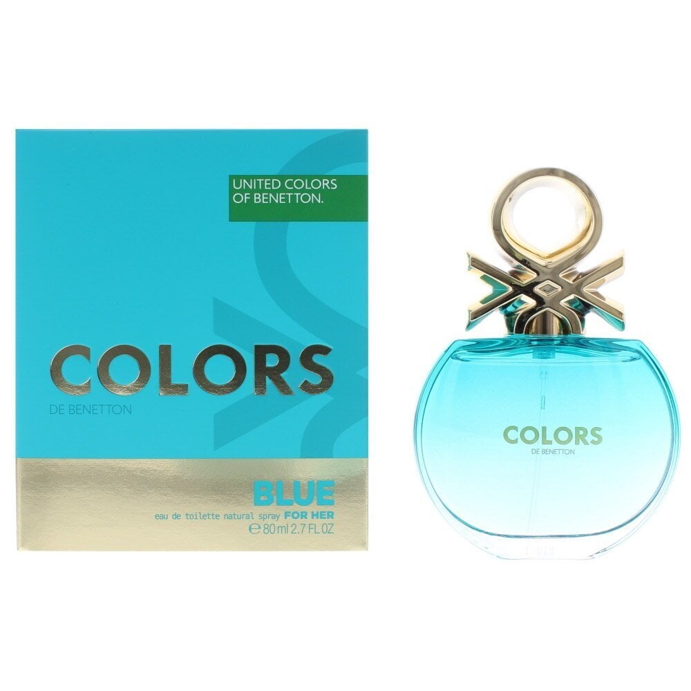 Benetton Colors de Benetton Blue EDT naistele 80 ml hind ja info | Parfüümid naistele | hansapost.ee