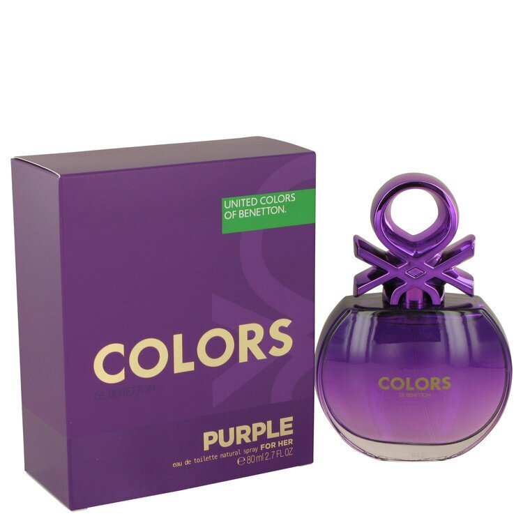 Benetton Colors Purple Woman EDT naistele 80 ml hind ja info | Parfüümid naistele | hansapost.ee