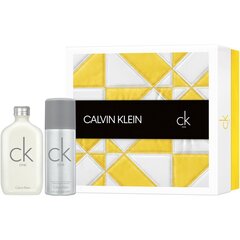Набор Calvin Klein CK One: EDT для женщин / мужчин 100 мл + дезодорант для женщин / мужчин 150 мл цена и информация | Женские духи | hansapost.ee